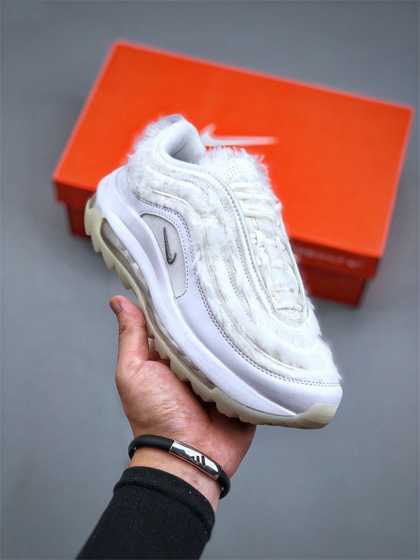 Women's Running weapon Air Max 97 White Shoes 021